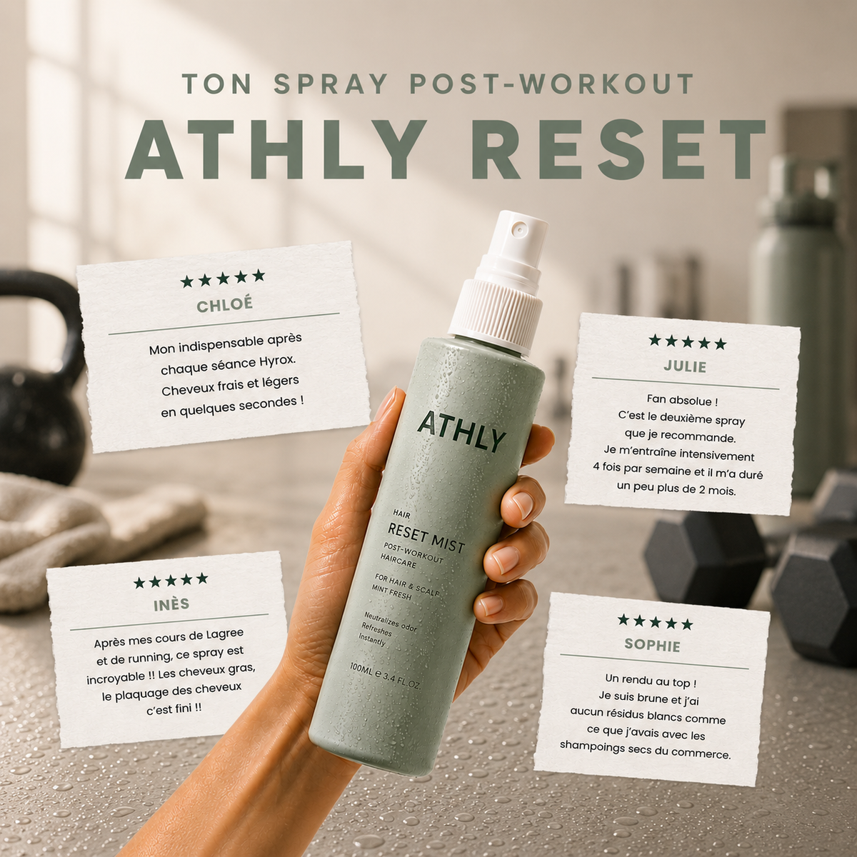 Spray Post-Workout ATHLY Reset